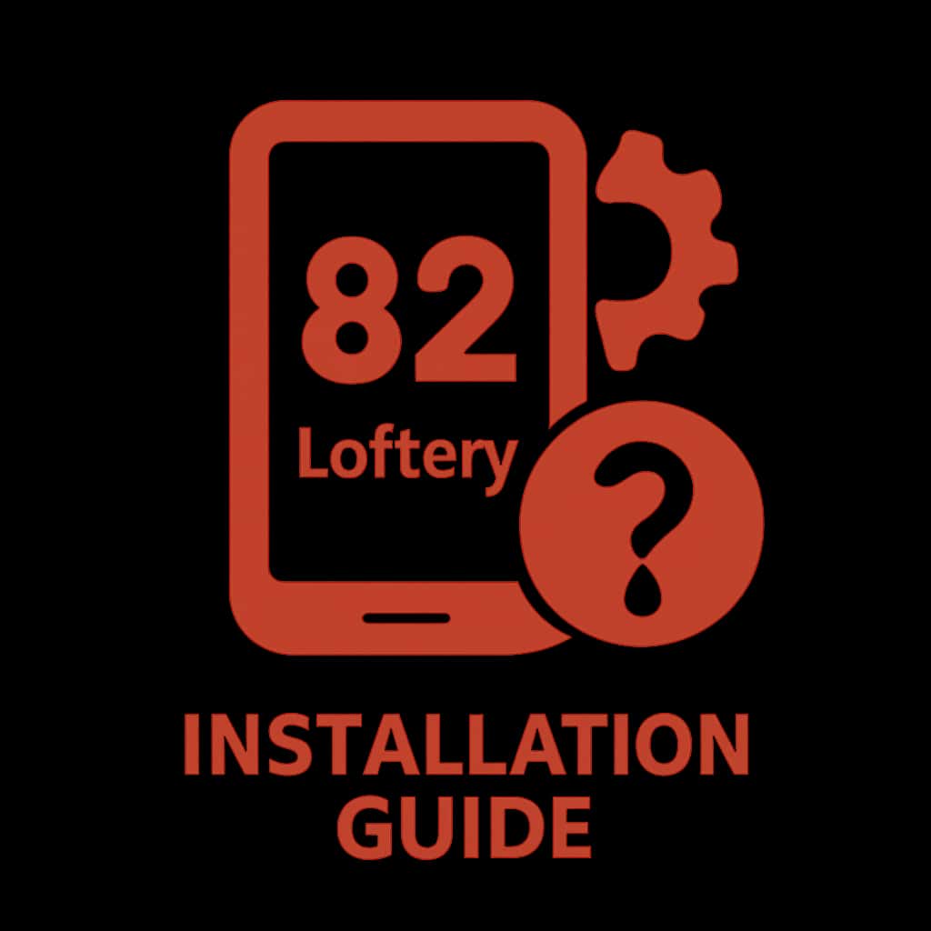 An icon representing the 82 Lottery Installation Guide.