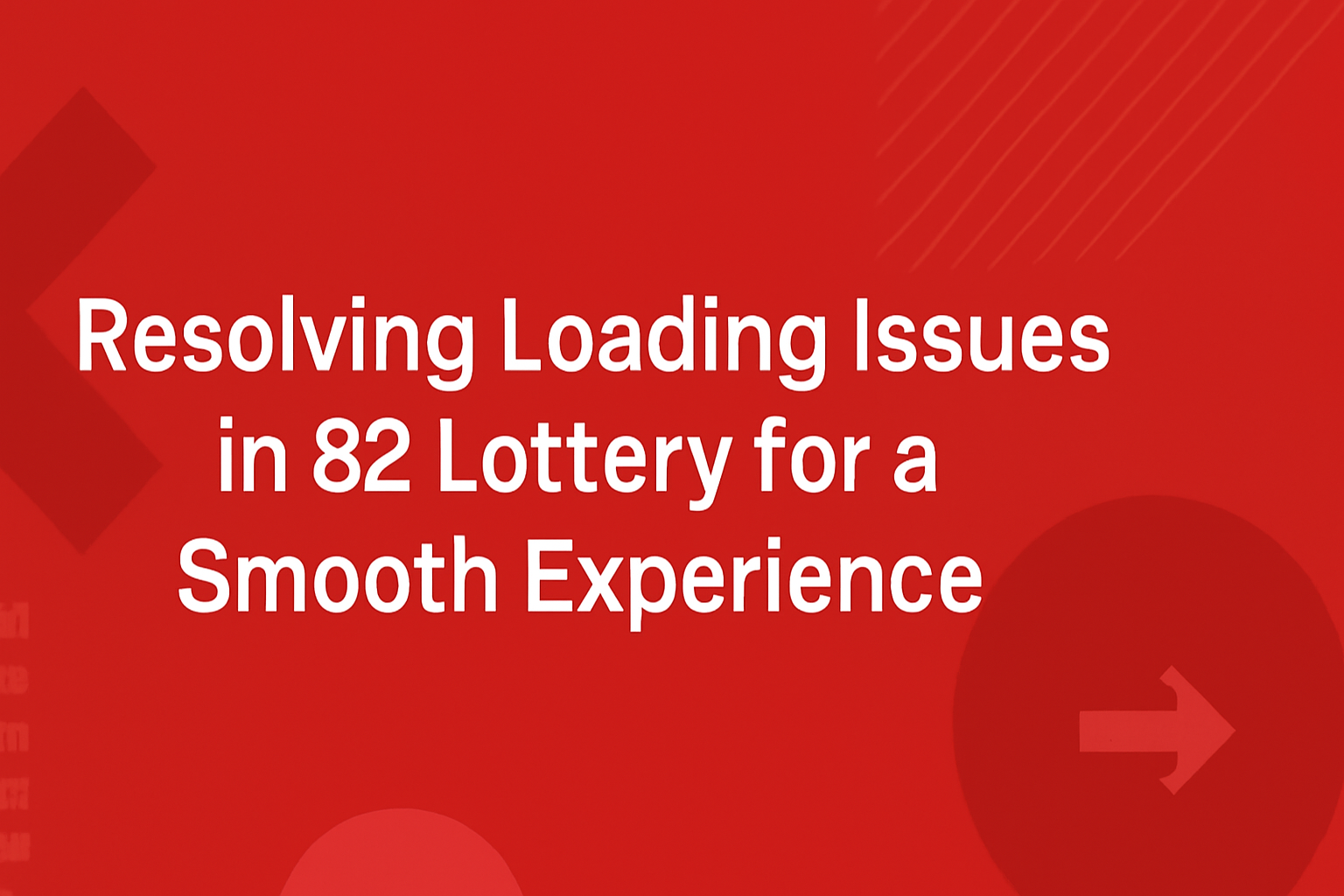 Informational scene about installing the 82 Lottery app.