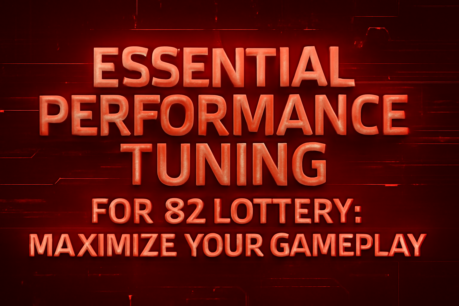 Informational scene about securing your 82 Lottery account.