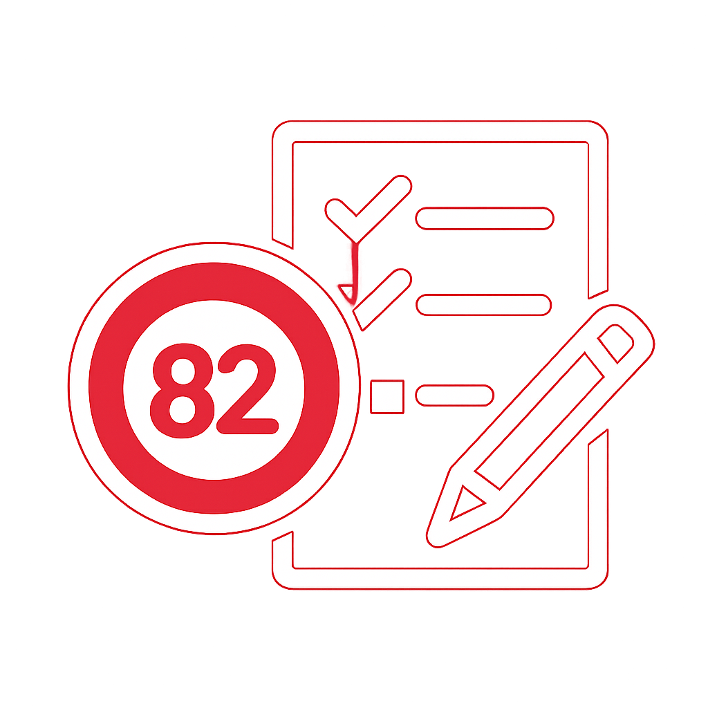 An icon representing the 82 Lottery Installation Guide.