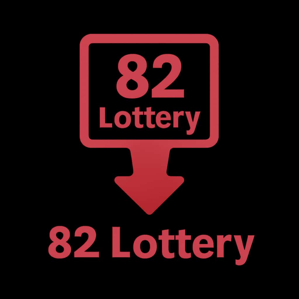 A badge for the How to Download 82 Lottery guide.