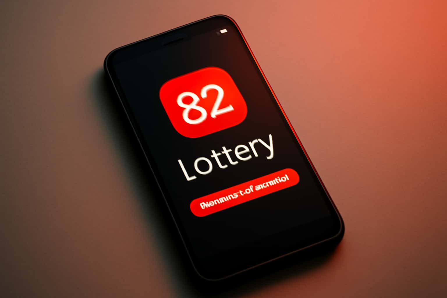 Visual guide for installing 82 Lottery app on Android devices.