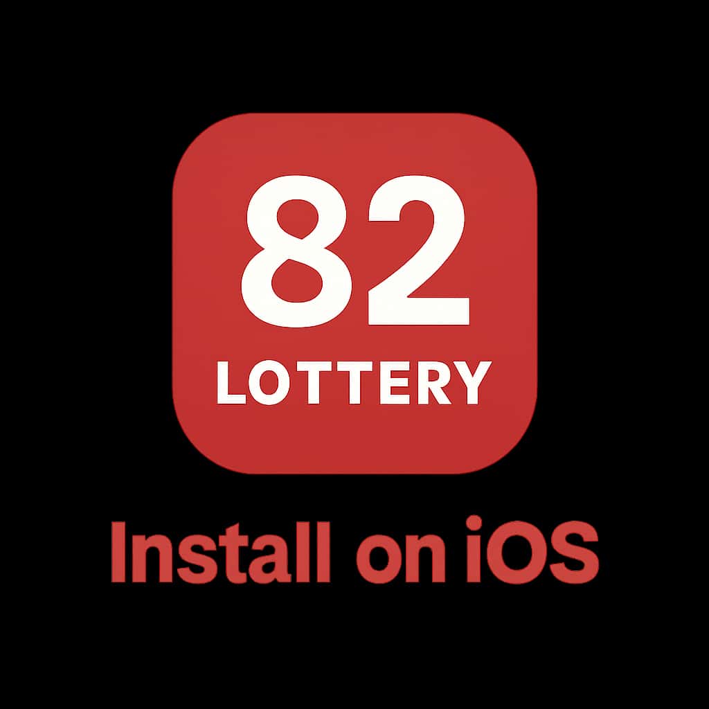 Icon representing 82 Lottery installation on iOS.