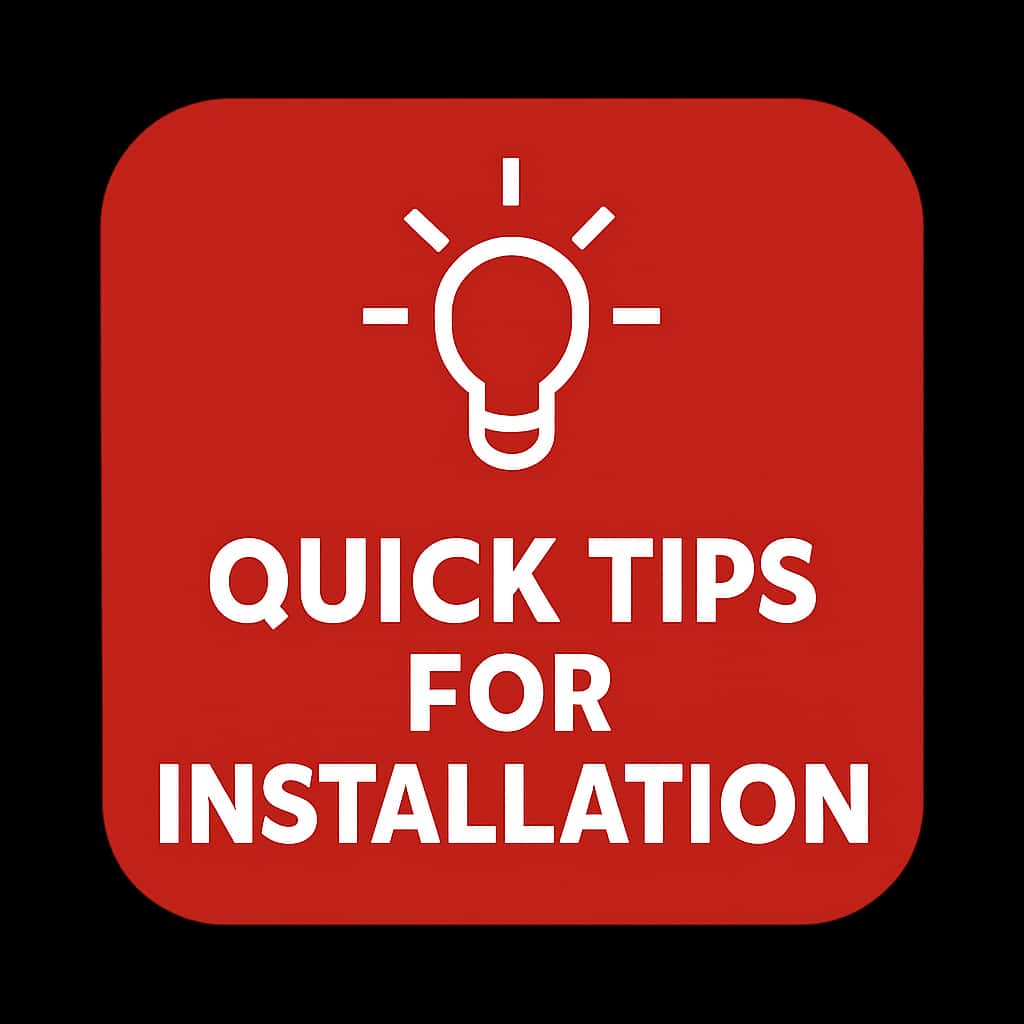 Icon representing Quick Tips for 82 Lottery Installation.